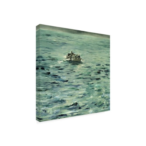 Manet 'Rocheforts Escape' Canvas Art,18x18